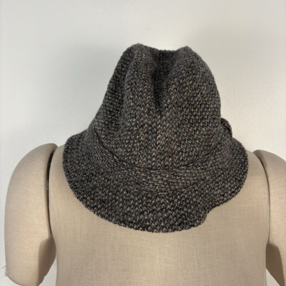 Pendleton Pure Virgin Wool Tweed Fedora Bucket Hat Large Classic Made in USA